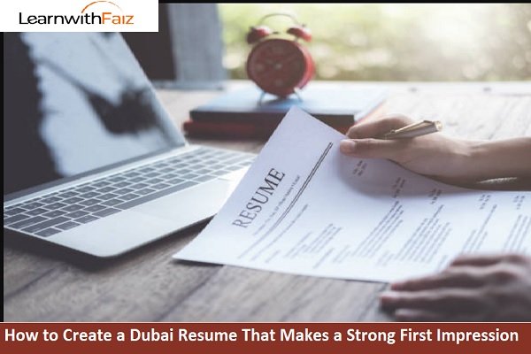 Dubai Resume That Makes Strong First Impression