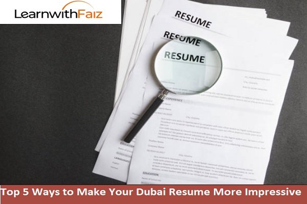 Dubai Resume