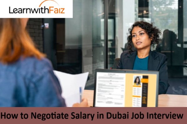 Negotiate Salary in Dubai Job Interview